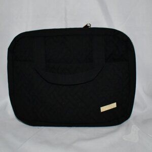 HOTOR Travel Toiletry Bag w/Hanging Hook Large in Black NEW